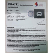 4.96 ratti White Topaz with Govt Lab certificate-(1665)